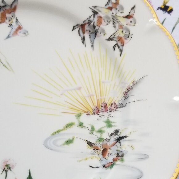 Haviland Limoges "Printemps" "Theatre des Saisons" Spring Plate - Picture 4 of 6